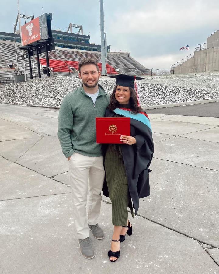 Joanna graduated with her Master's in Teacher Leadership at YSU. 