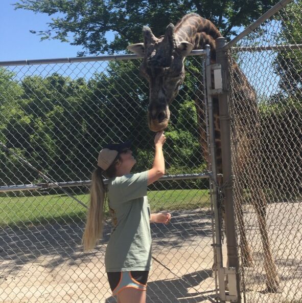 Amy moved to Nashville to work at the Nashville Zoo as a camp counselor! This is where she started to realize she loved working with kids. *still hard friend-zoning Jake
