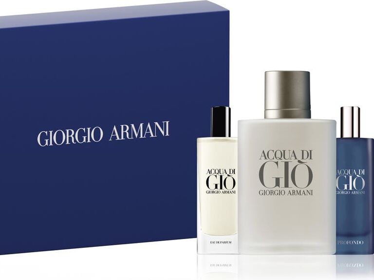 Giorgio Armani fragrance set 60th birthday gift for husband