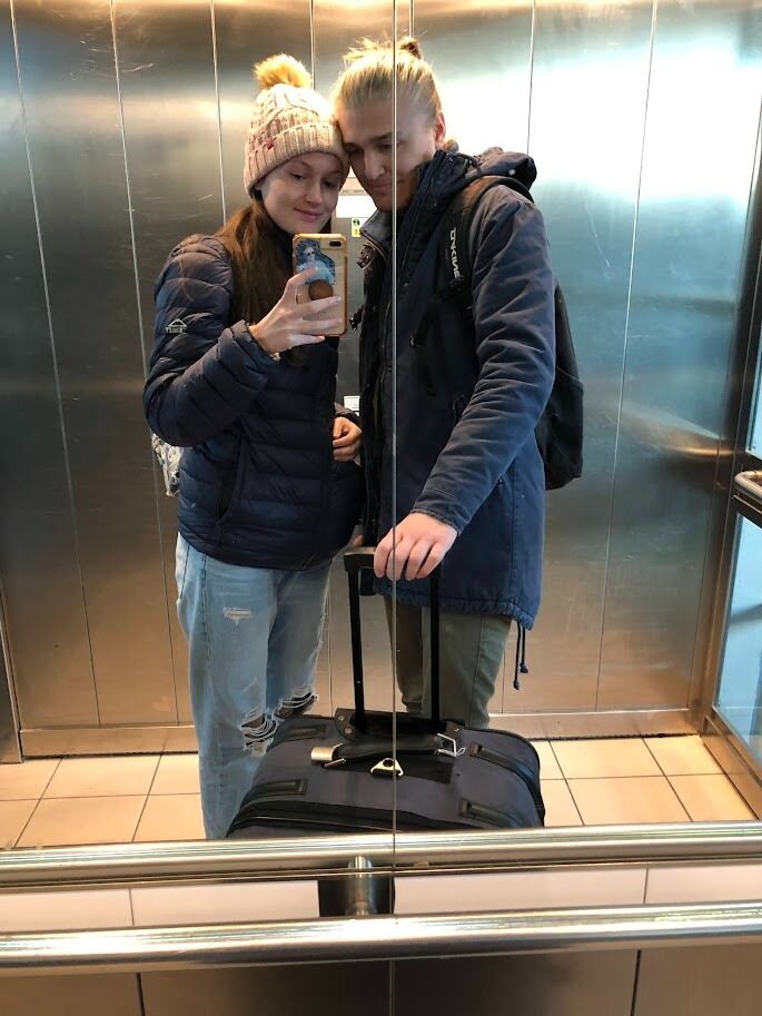 We said goodbye after a month that felt like an absolute dream. 