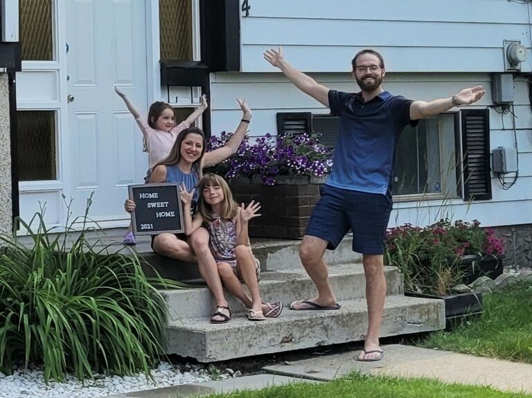 We purchased our first home!