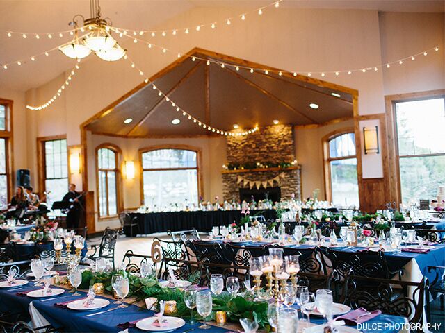 Wedding venue in Solitude, Utah.