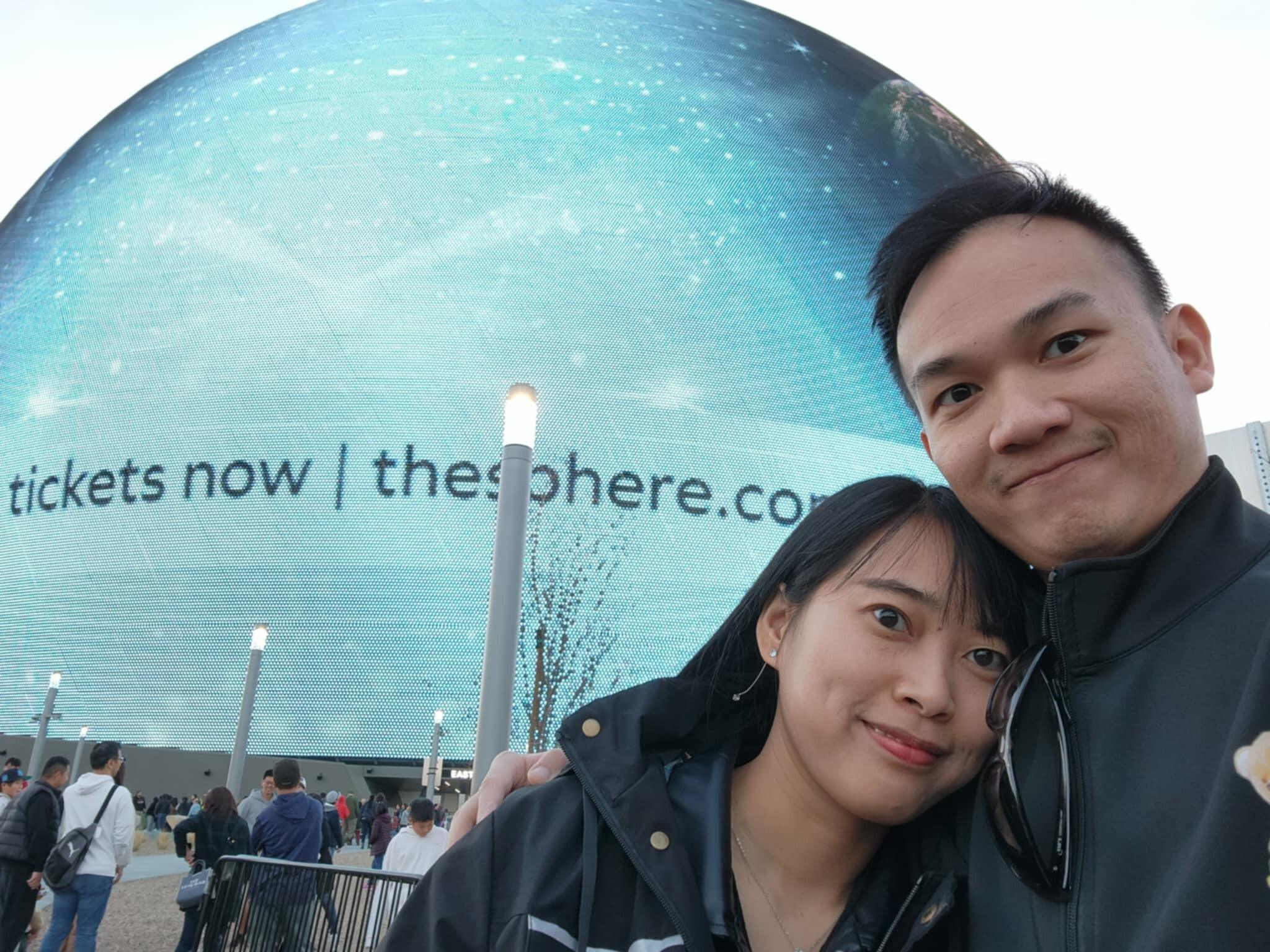 Las Vegas sphere was awesome