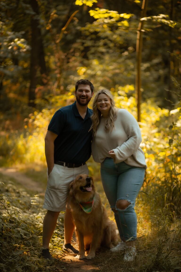 Our first family photo shoot. Archie always being the star of the show!