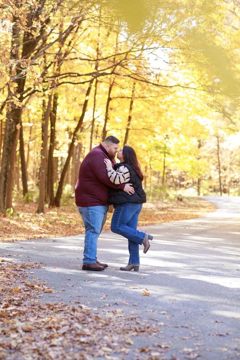 Booked our mini engagement session.
