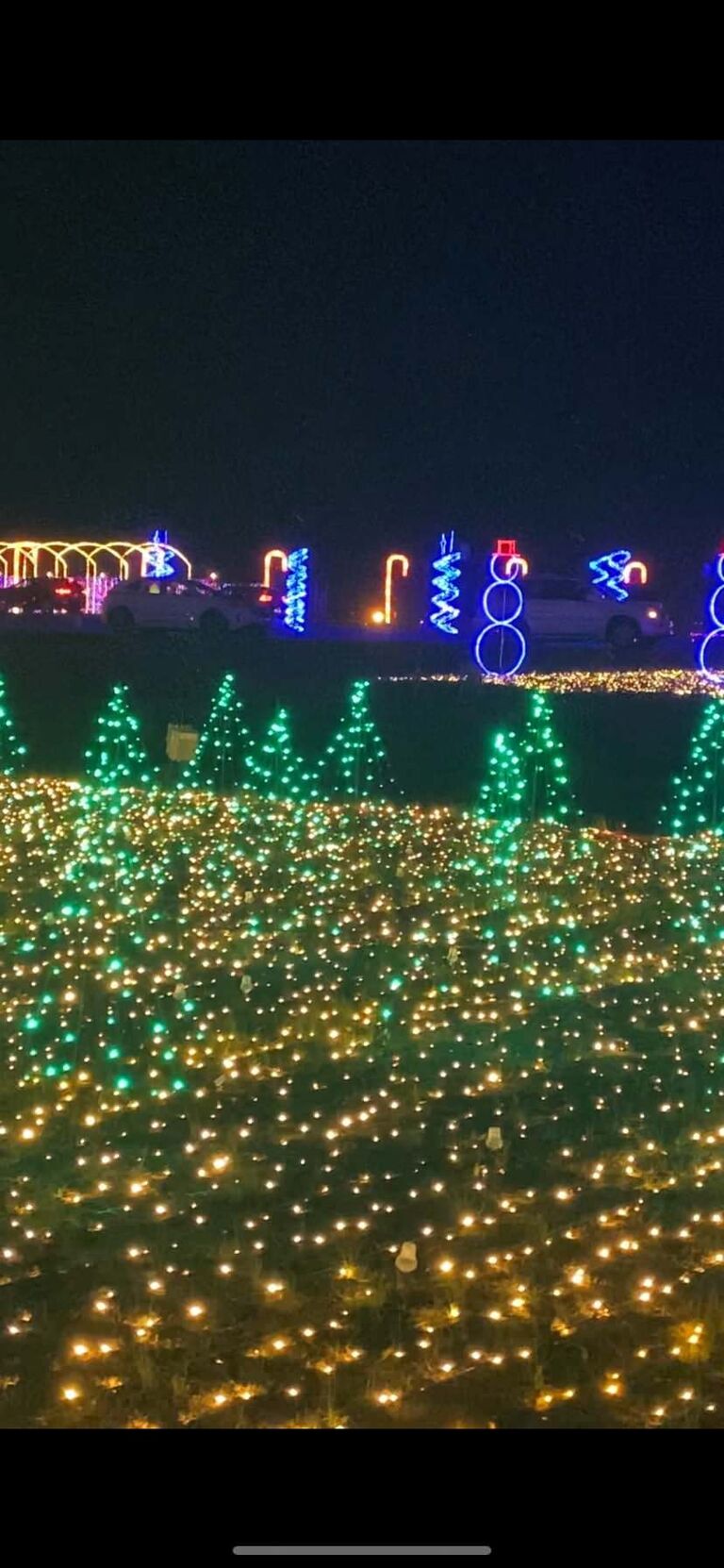 Our first Christmas tradition, The Dancing Lights of Christmas. Est. 12/2019