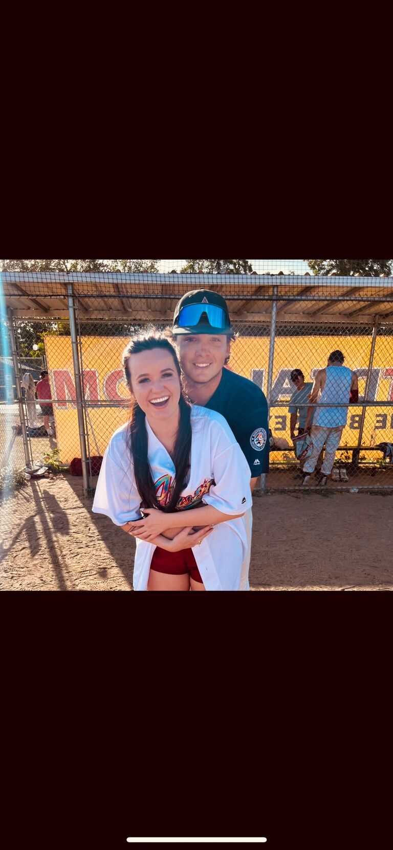 First baseball season together