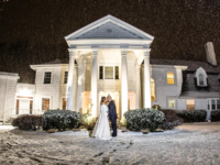 Overhills Mansion winter wedding venue in Maryland
