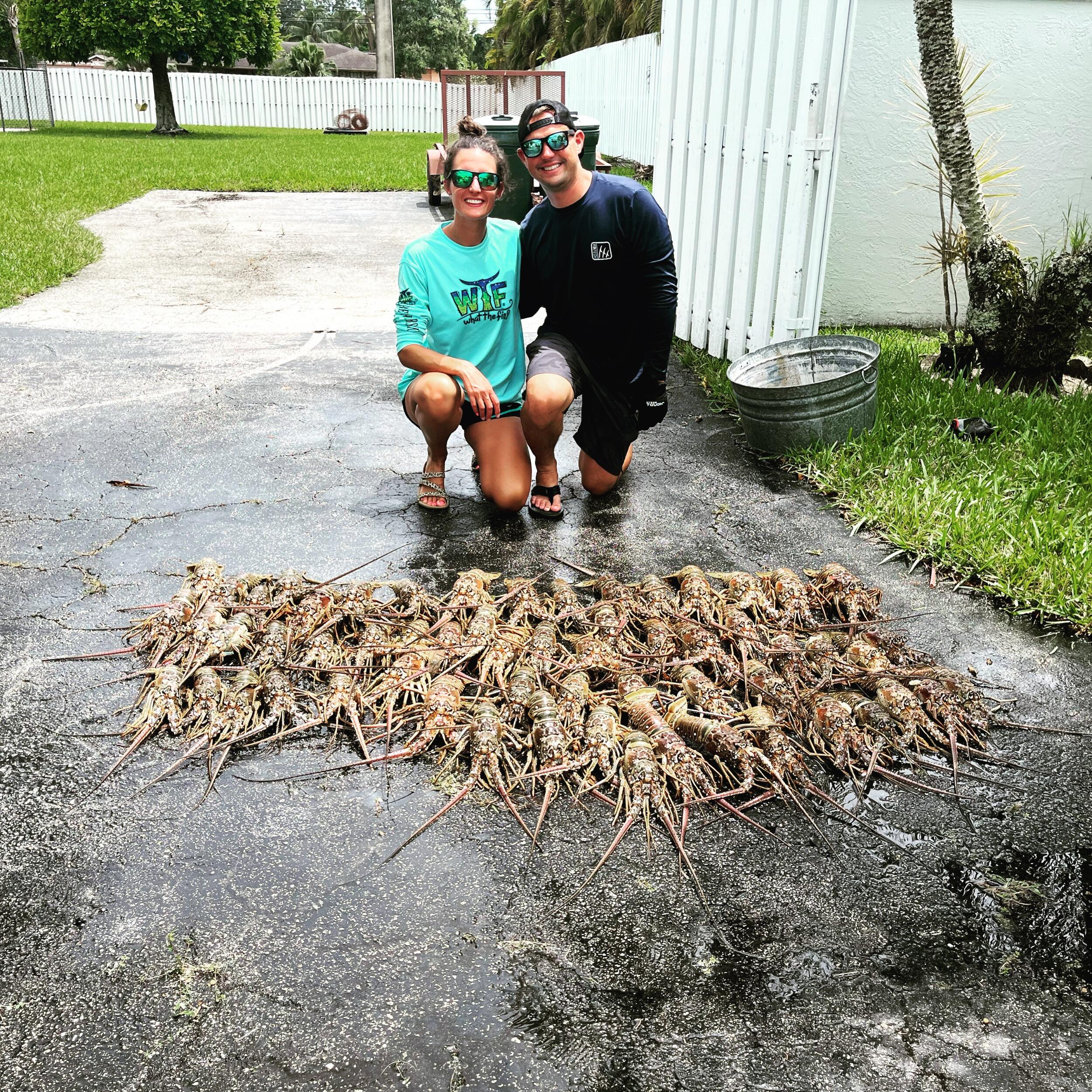 Lauren's first Mini Lobster Season