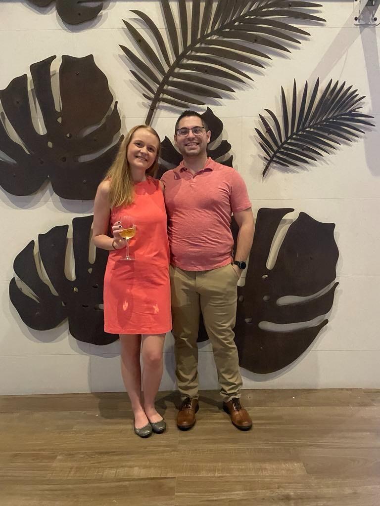 Ryan and Simone enjoying Cabo.