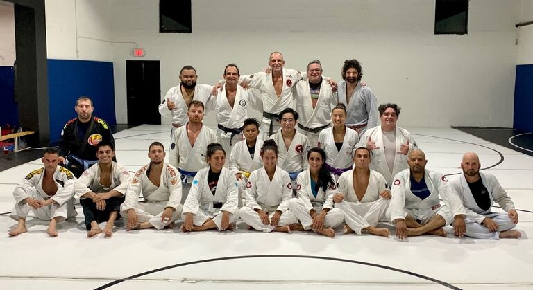 We began our jiu-jitsu journey together at Art In Motion where we met an amazing community and became each other's biggest fans.