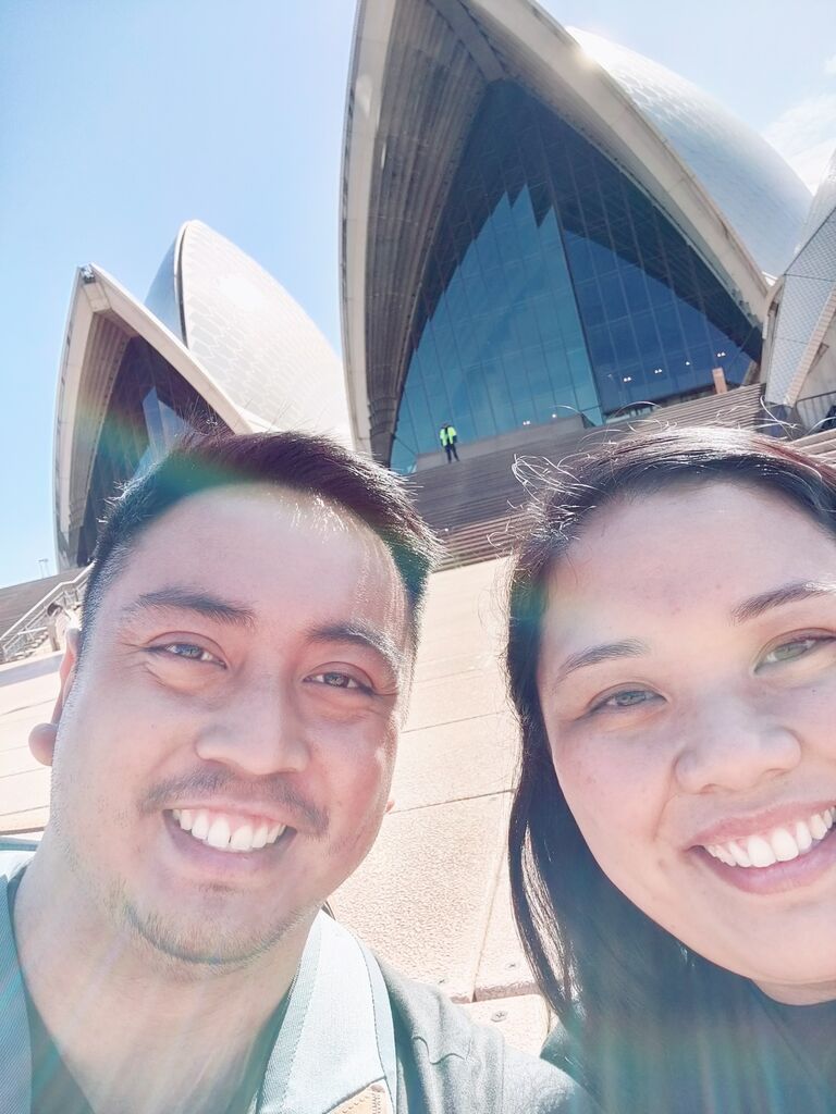Our first International trip together to Australia