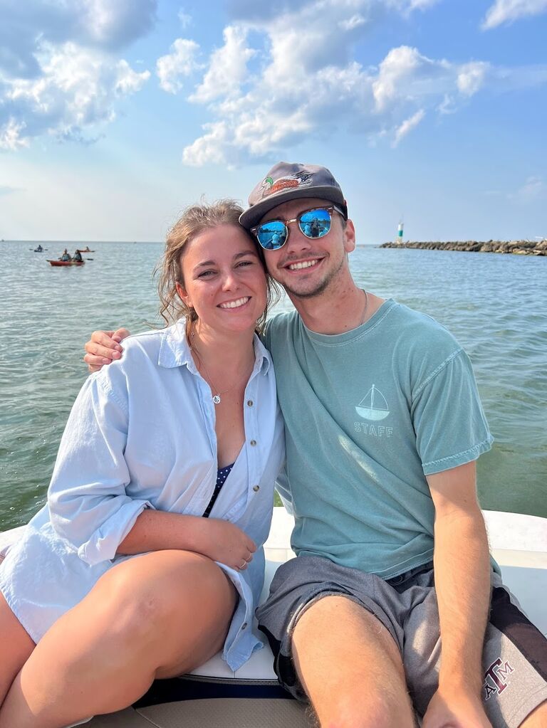 Little boating and fishing on Lake Erie 
