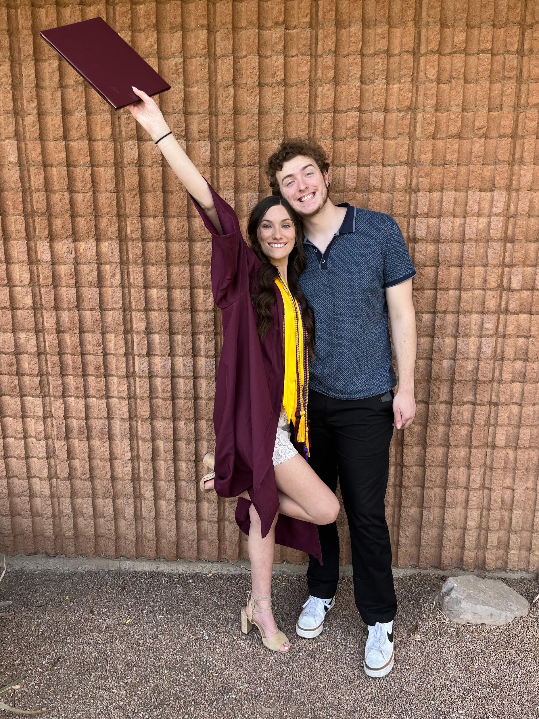 Rachel Graduated from ASU early in the summer of 2022