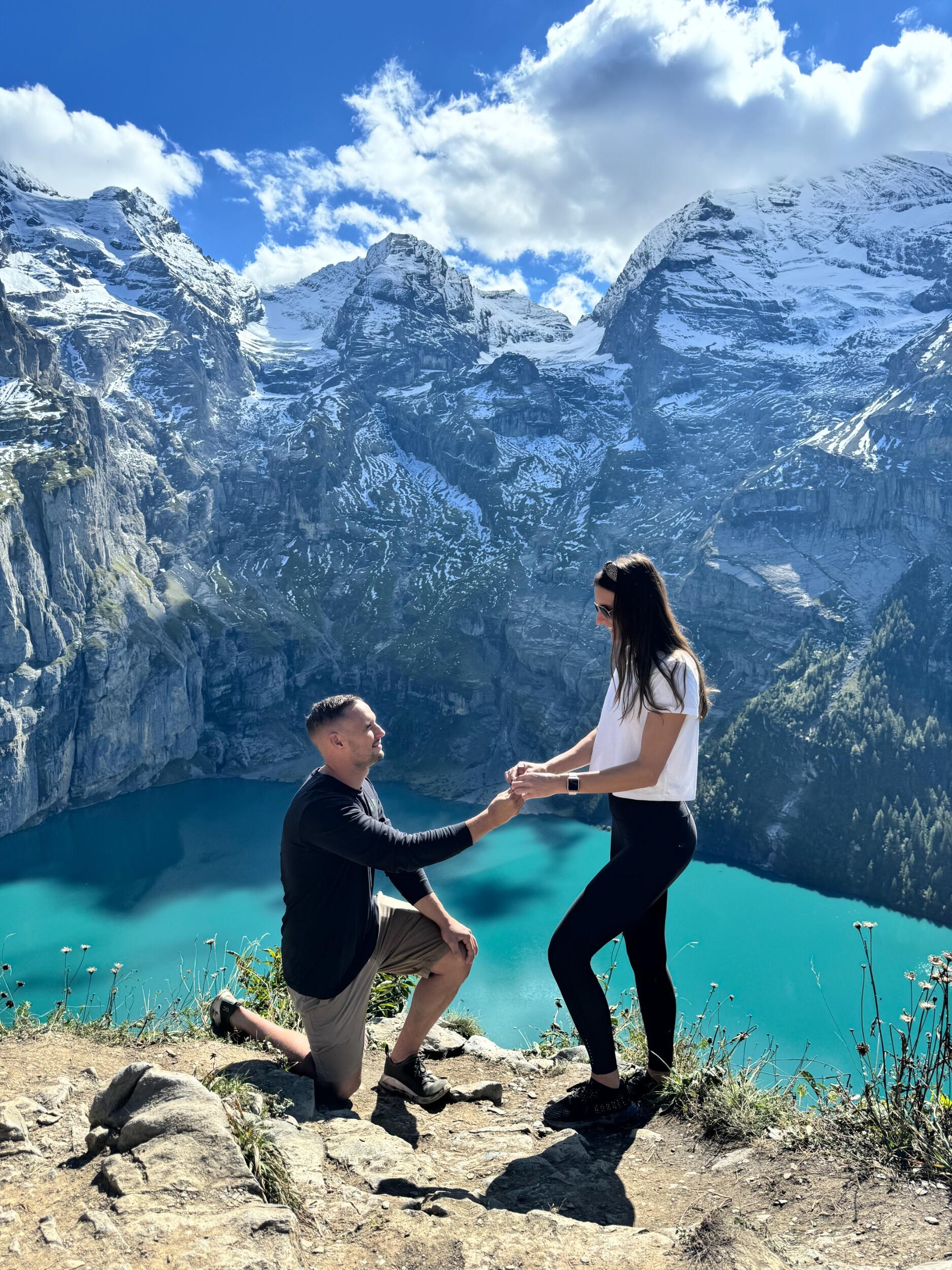 The day Lauren said YES! 