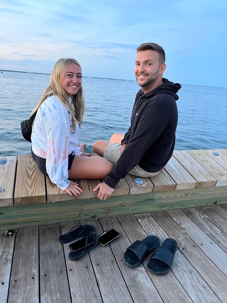 Danielle and Alex spent the rest of the summer in Fire Island and visiting Alex's family at their camp ground!