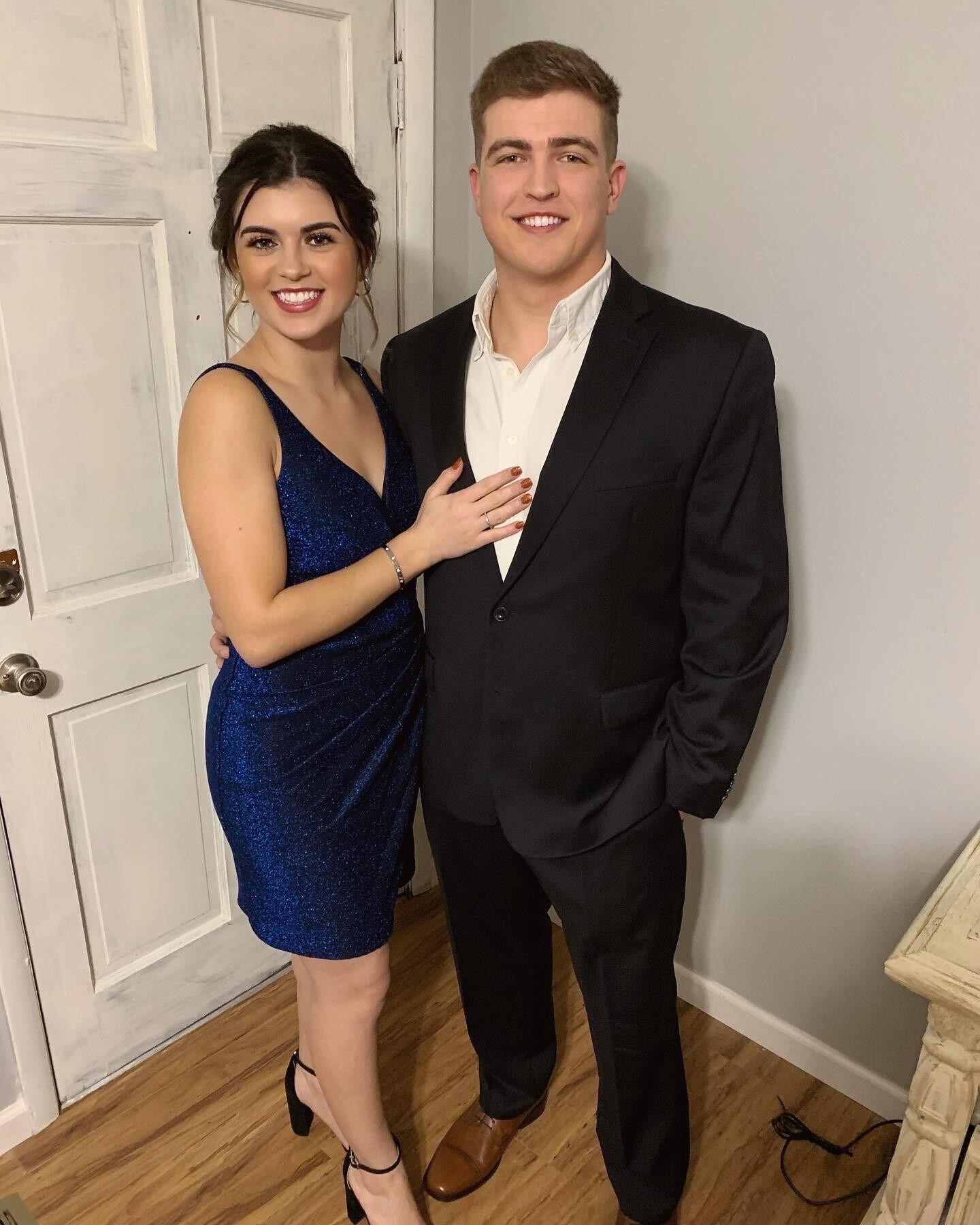 Our very first event together, Zeta Winter Semi-Formal
