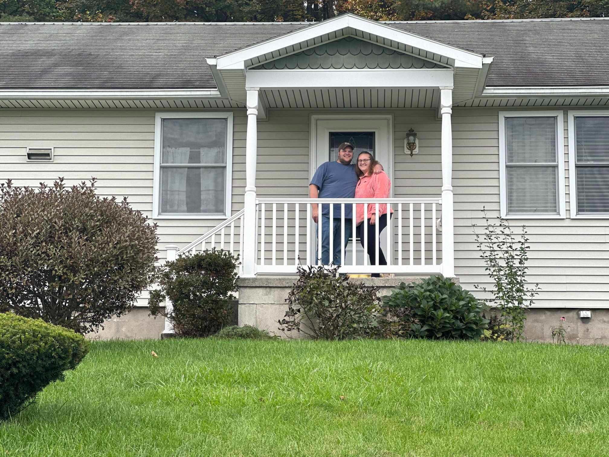 We purchased our first home together