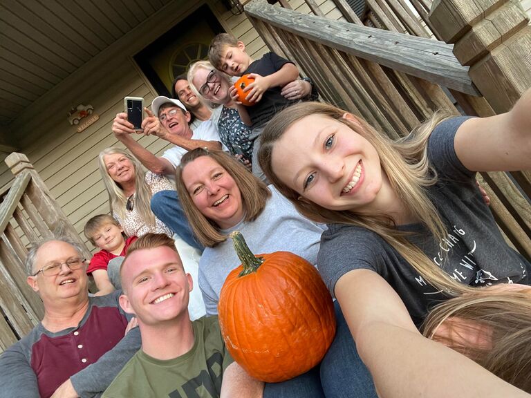 Haley's parent came down to visit and got to meet Trent's family! We had such a wonderful night surrounded by family