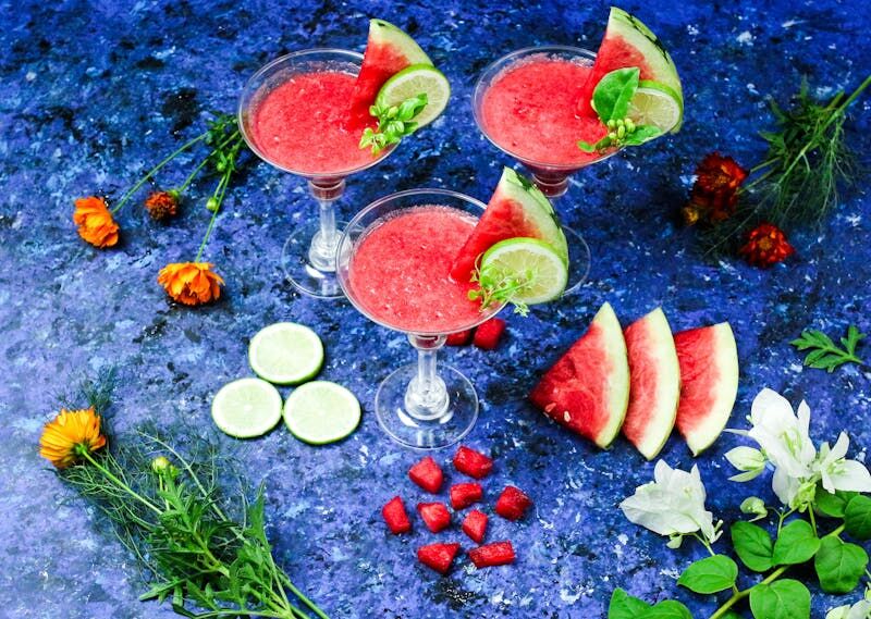 Mamma Mia themed party - Waterloo watermelon spritzers