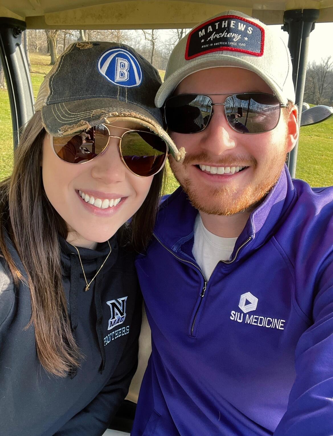 A weekend of binge watching Harry Potter & 18 holes of golf