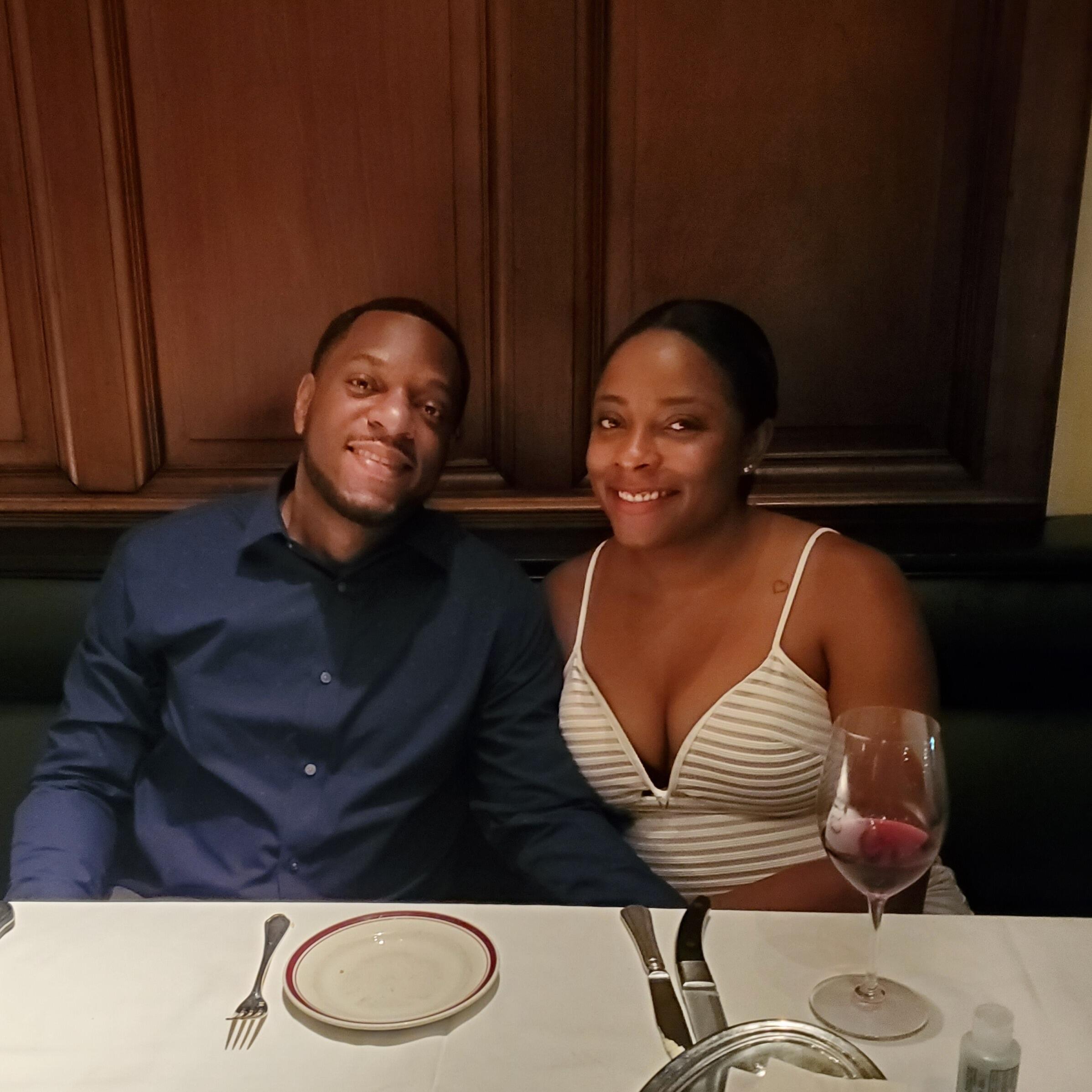 We celebrated career accomplishments together