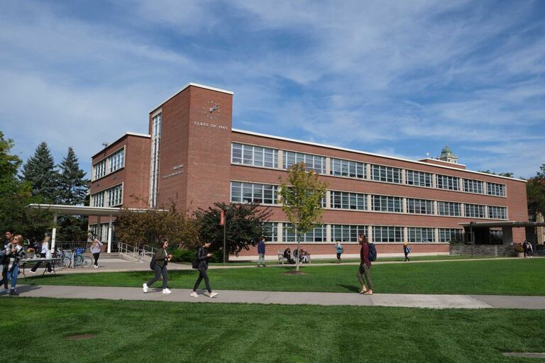 It wasn't until three years later that our paths would cross. Luke had decided to stay at Syracuse and pursue a grad degree at Syracuse's iSchool. He was looking for a job and it just so happened to be that he got hired to work at iLab where Jen had been working for a few years. 