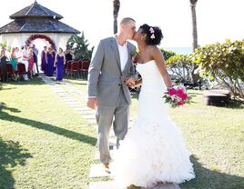 Antigua destination wedding.