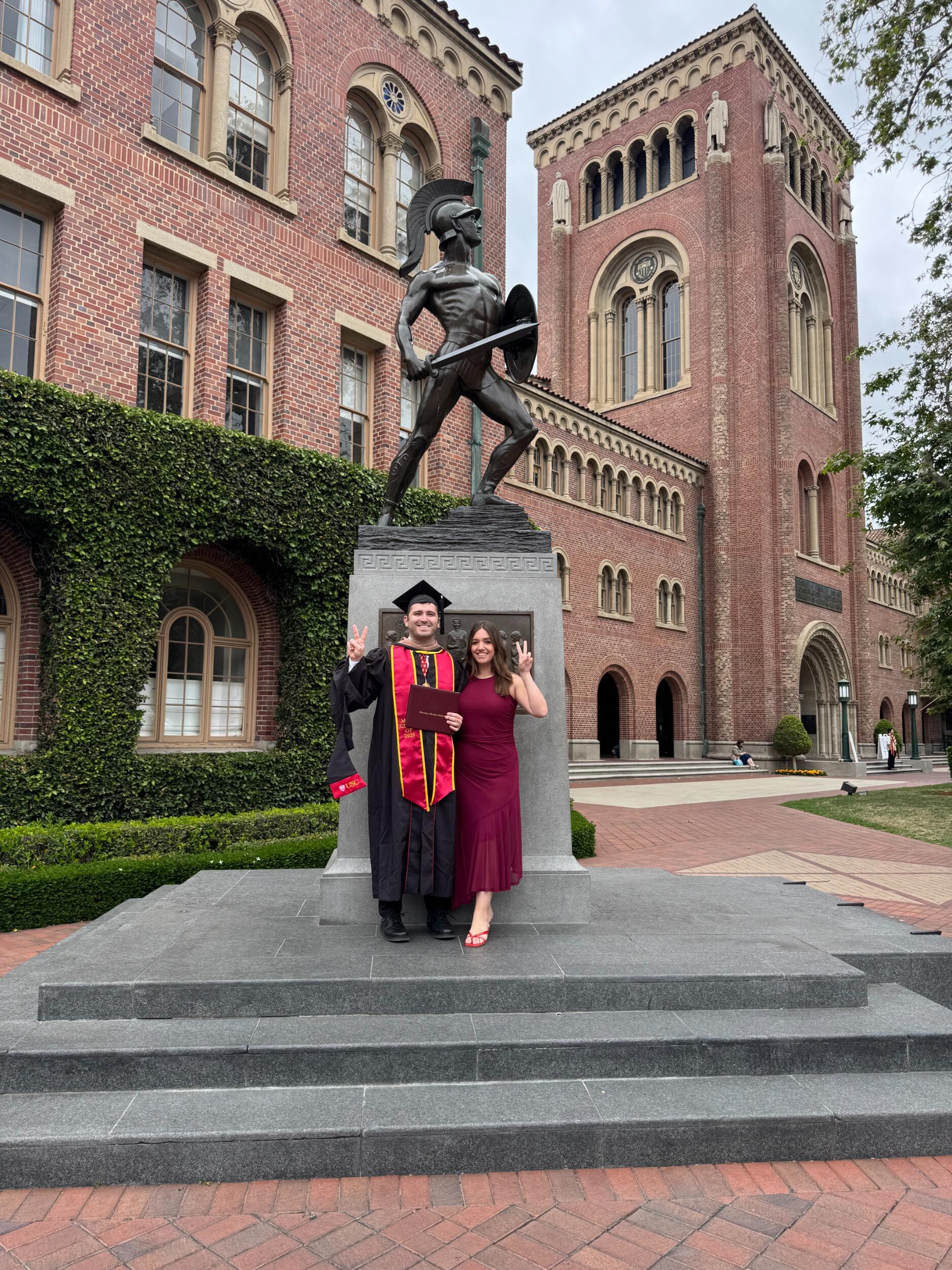 Michael's Masters Graduation