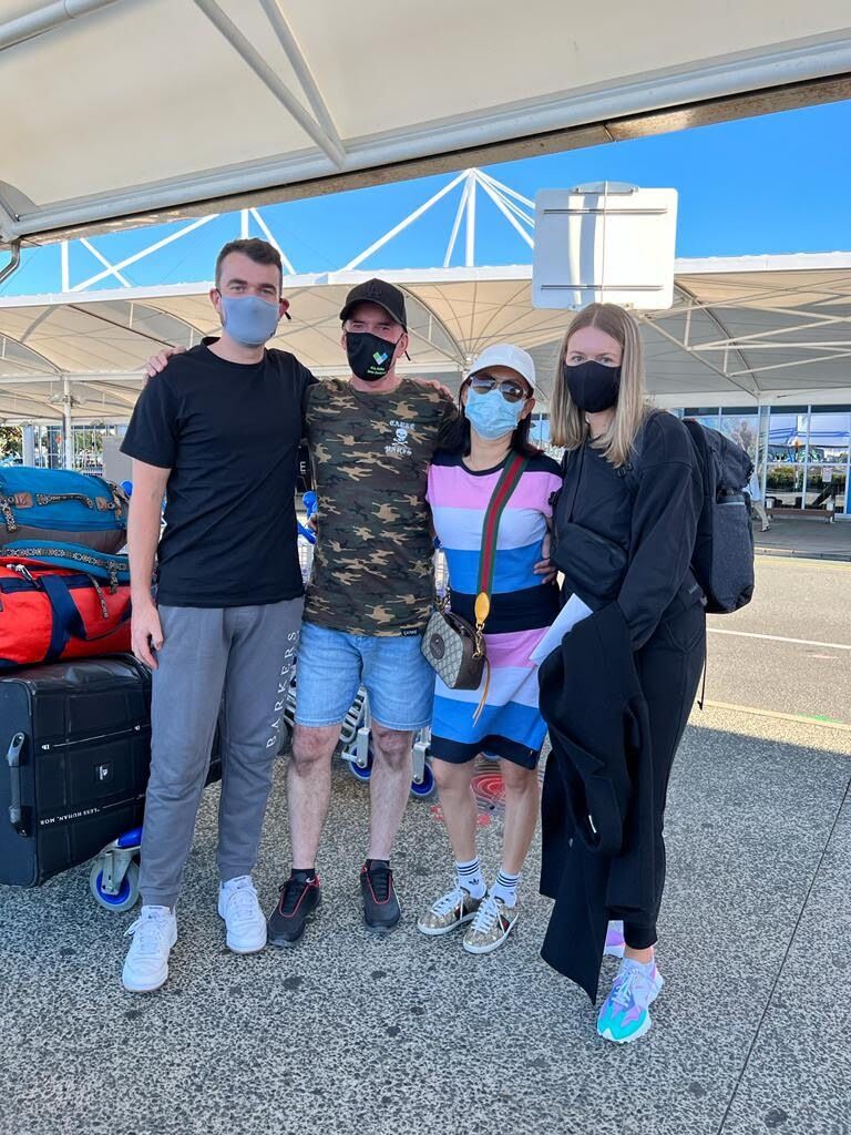 We said farewell to Paul and M and headed to Canada.