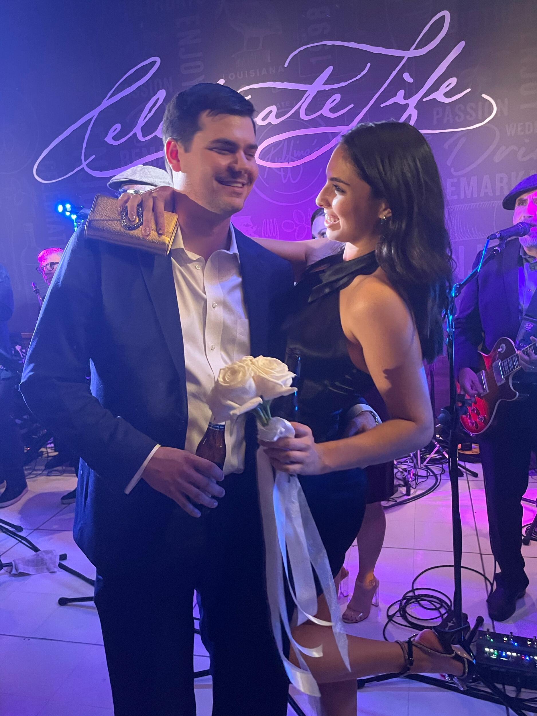 The night before Walker asked McCall to be his girlfriend