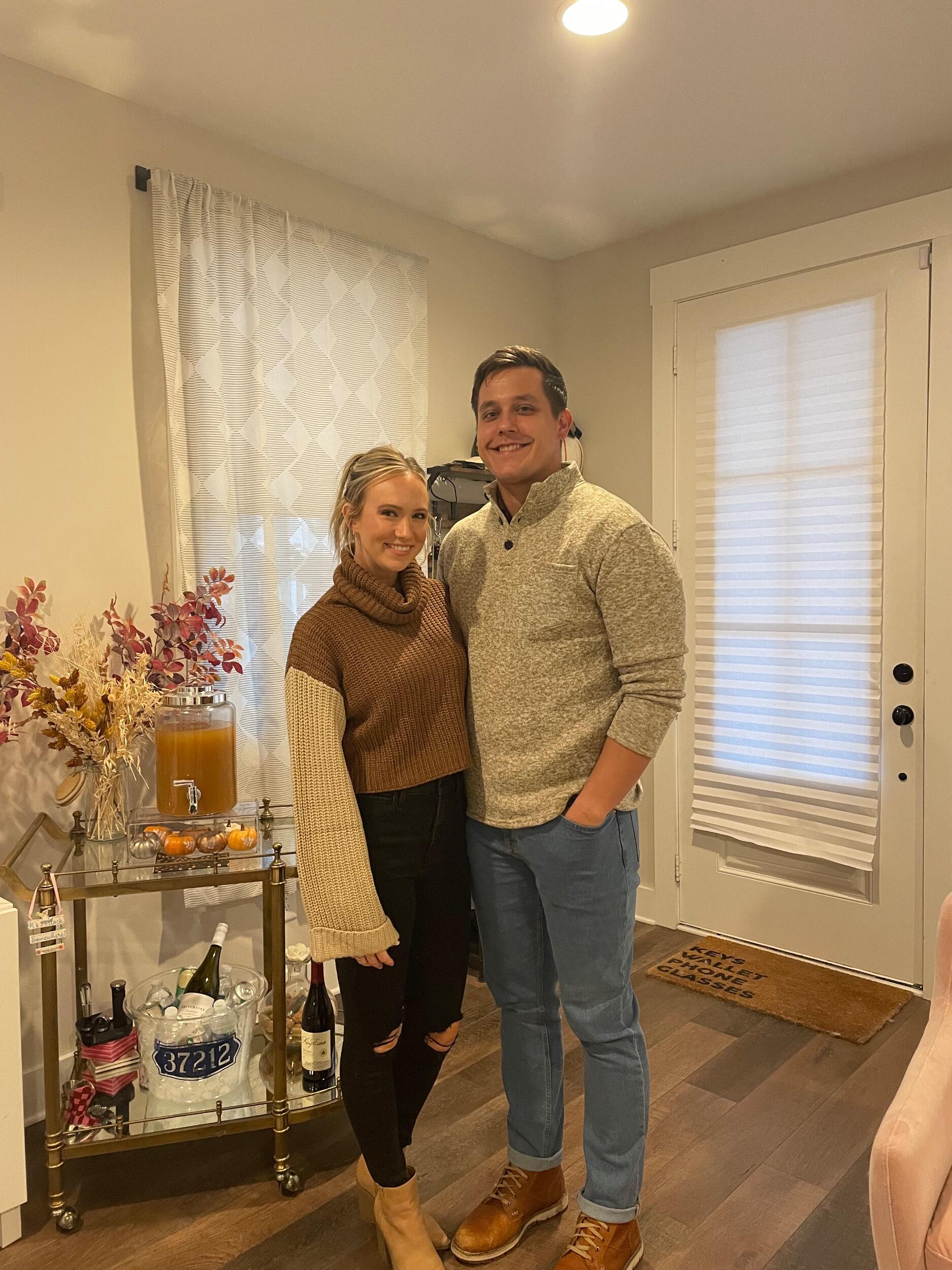 First Friendsgiving as a couple!