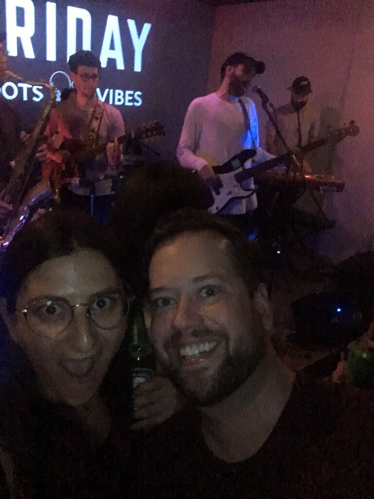 Our first pudding show. And one of our first dates. Which was a little bit of a surprise as I was expecting a show of Snack Pack varieties when she invited me, however, the band was excellent. I bought a Snack Pack the following day. Butterscotch. 