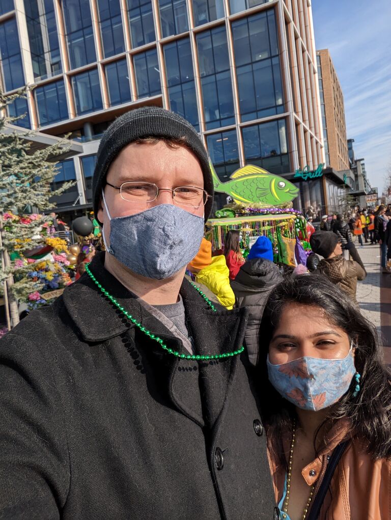 Mardi Gras @ The Wharf, DC.