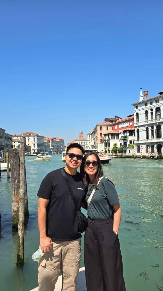 Water for roads in Venice