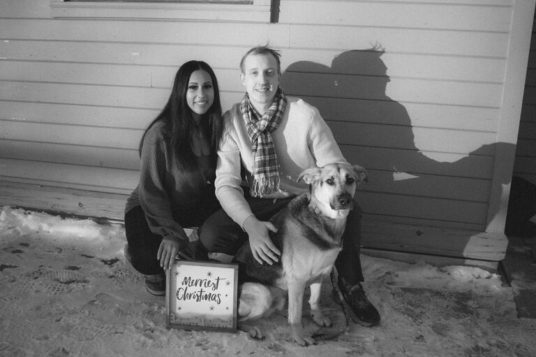 First Christmas card.