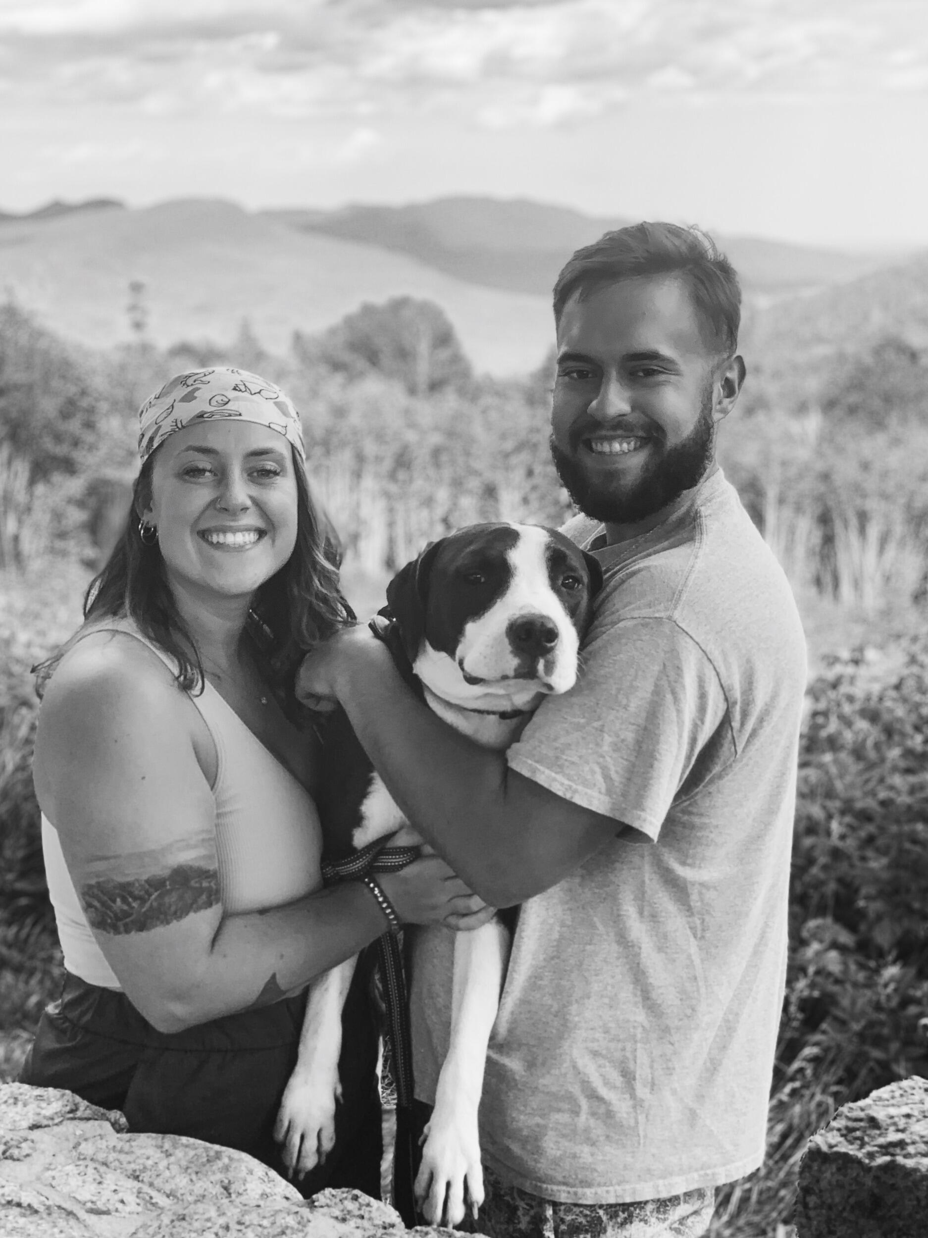 Soon after moving to Miami, Bailey brought home a 60 pound surprise to Nicko. Charlie was named after his parents' Boston roots. He is the light of their life and also the bane of their existence. 