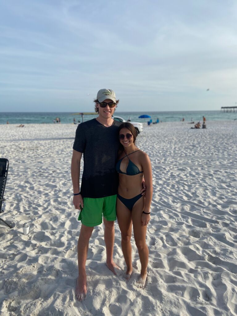 We may have lived at the Pensacola Beach more than the Bay Center Rink. 