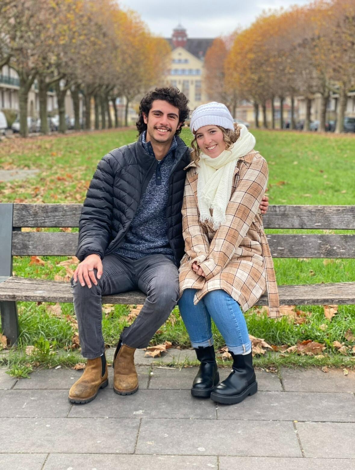 Gabriel and I in Strasbourg, France!