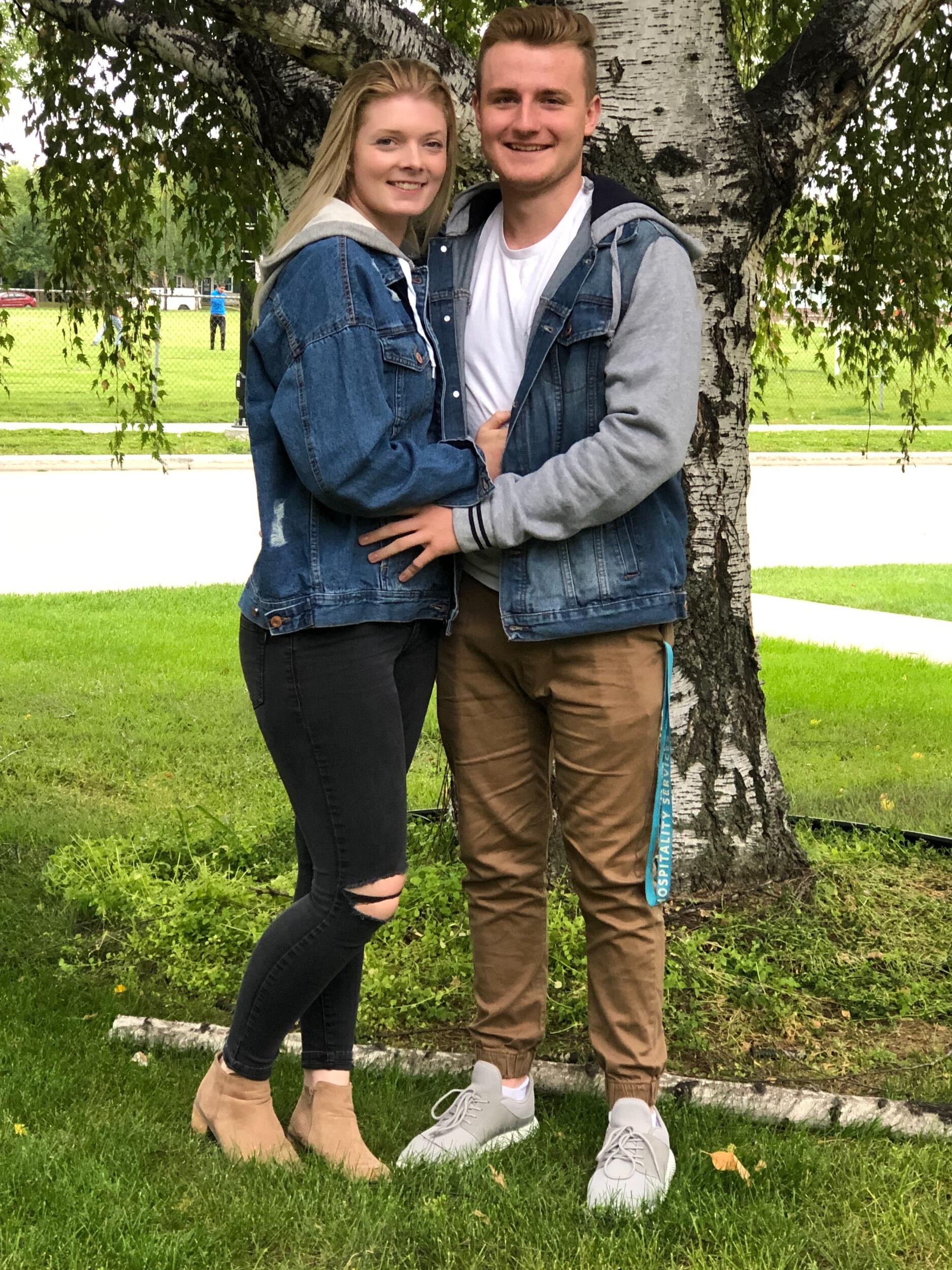 Their long distance relationship began once again when Brett moved to Edmonton to complete his Architectural Technology Diploma and Bachelor of Technology Degree. 