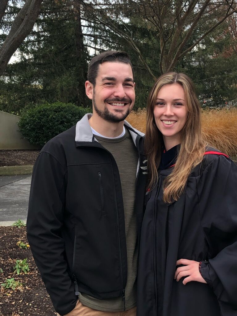 Jillian graduated with her degree in Occupational Therapy!