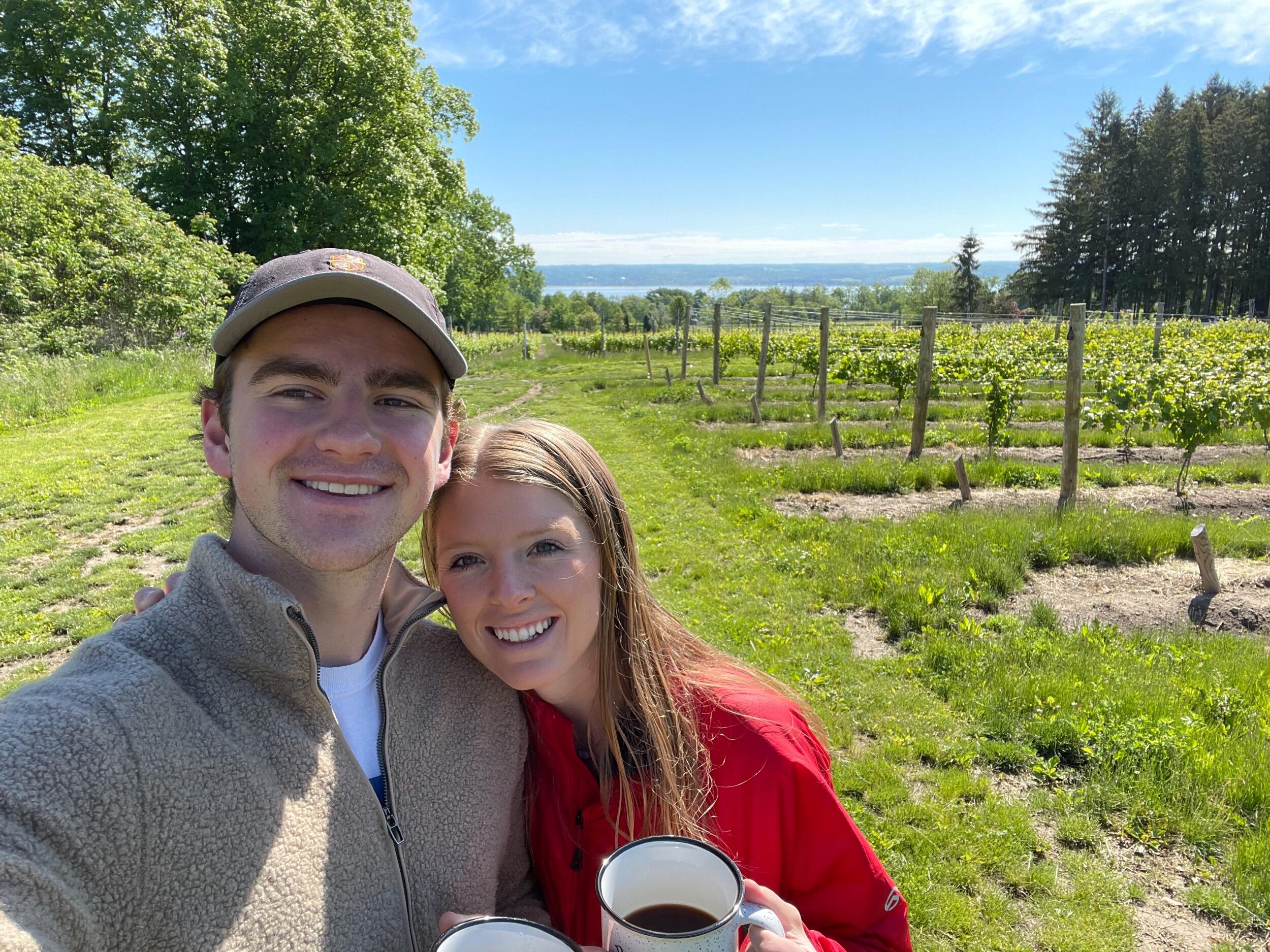 Enjoying Upstate New York. 