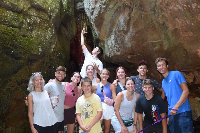 Whitney's first vacation with the Goza fam, to Blue Ridge and Chattanooga