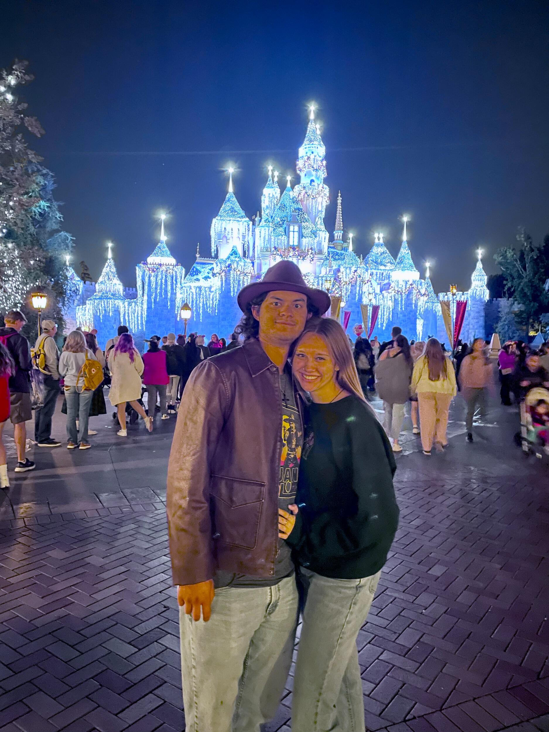 Disneyland with Nolan's parents!