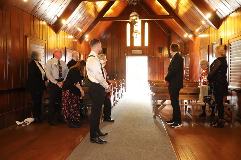 The Little Church of the West! Beautiful Chapel❤️ right before I walked to my soon to be husband! 
