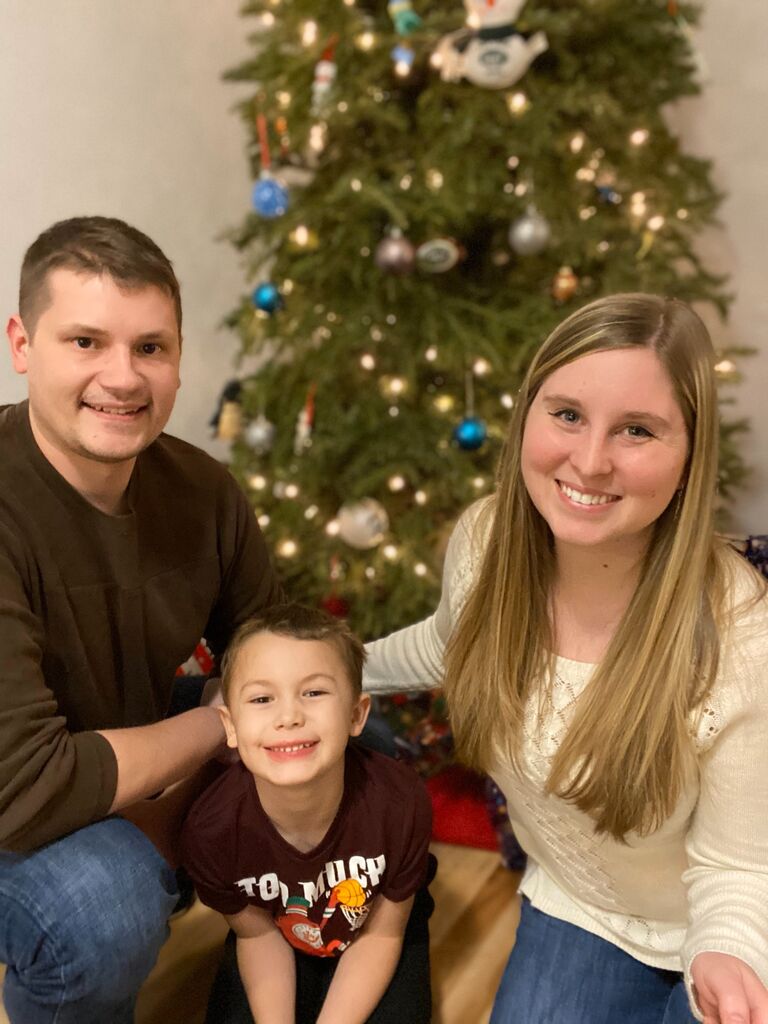 First Christmas in our new home.