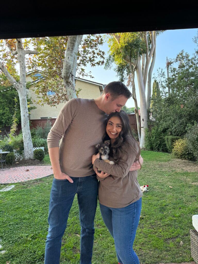 On December 13th, 2023, we adopted our fur baby, Becks!