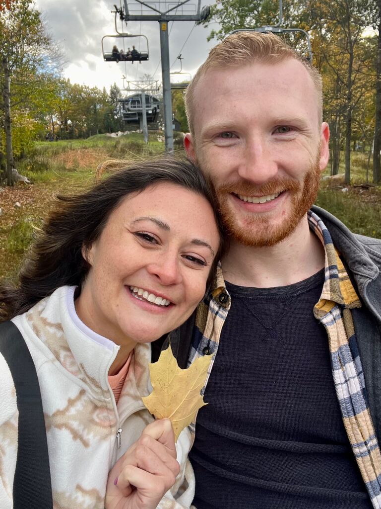 A beautiful fall weekend in Wausau, WI for the wedding of a friend of Heidi’s mom. Heidi caught the bouquet 🫢 