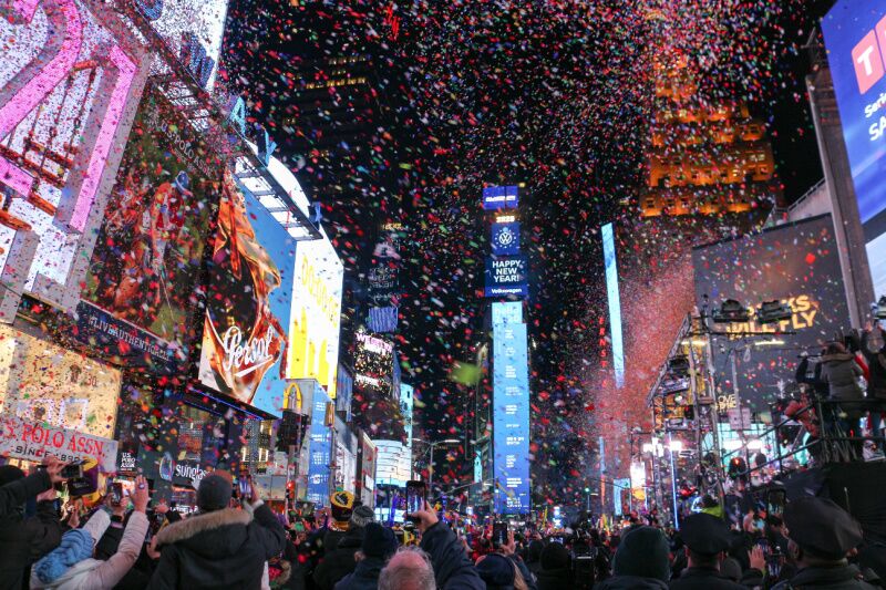 New York themed party idea - New Year countdown