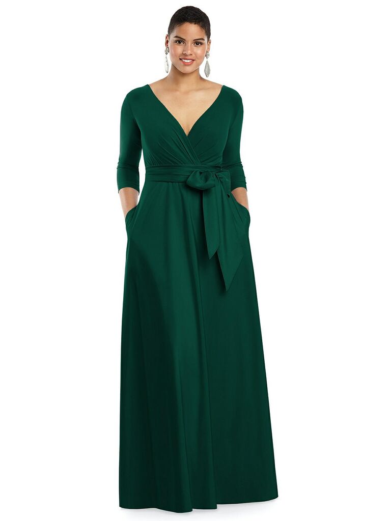 long dresses plus size with sleeves